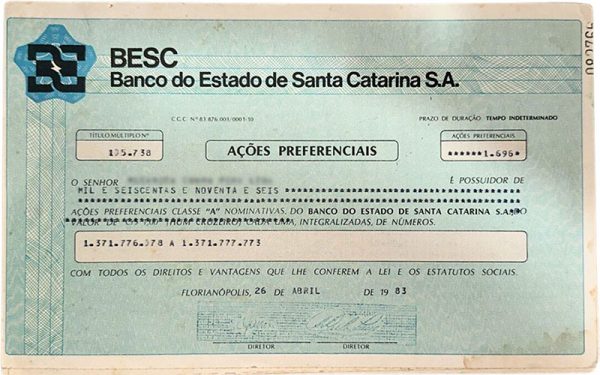 Ações do Besc